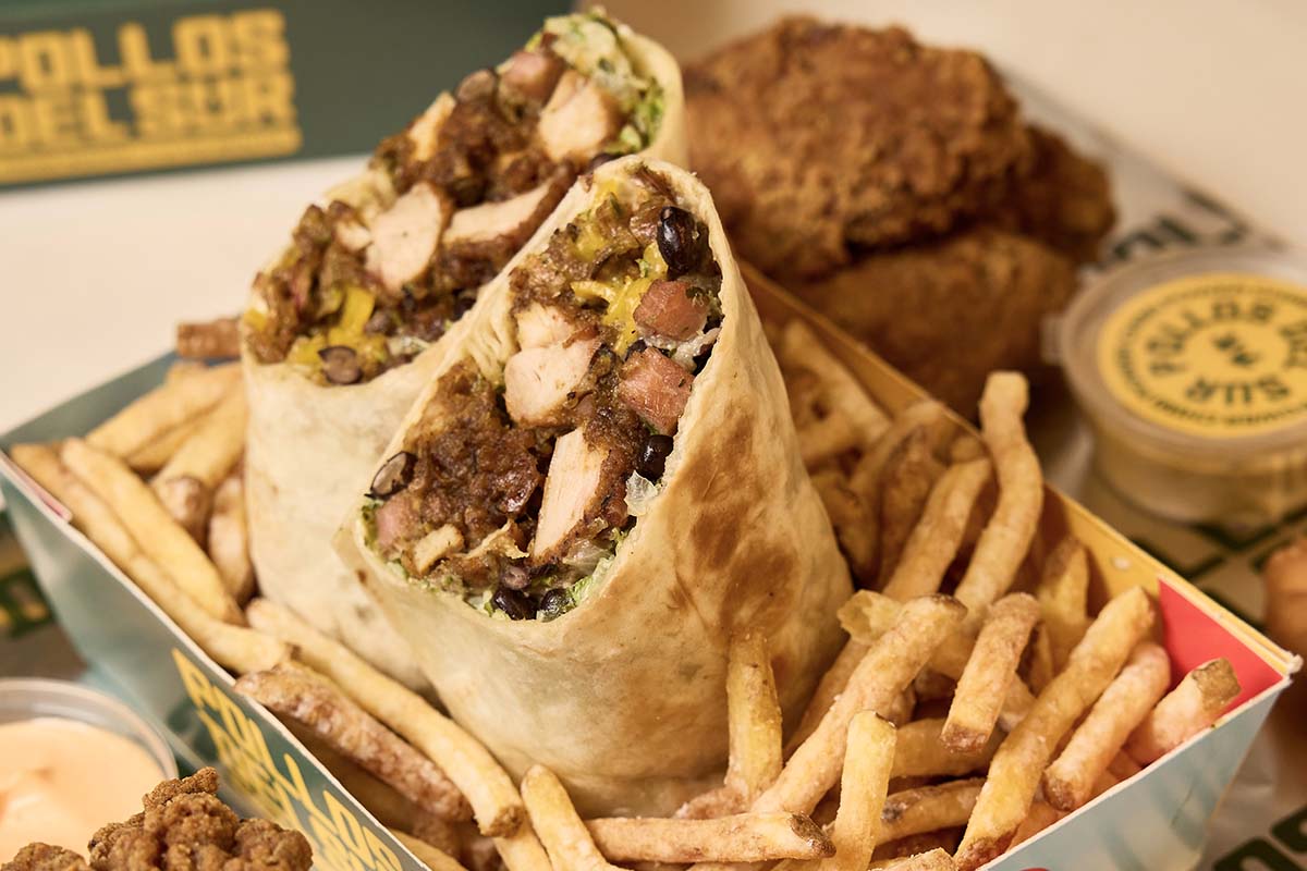 pollos del sur burritos