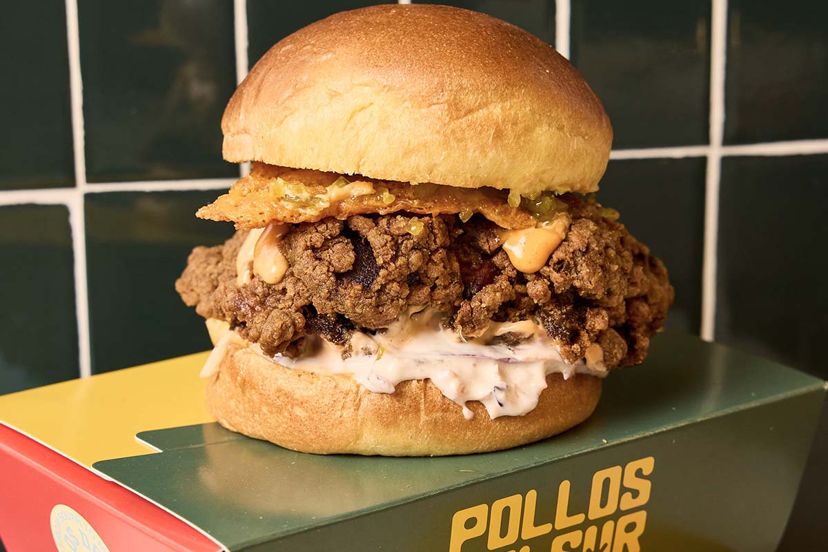 pollos del sur hamburguesa